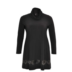 Yoek Shirt with Leather Lace