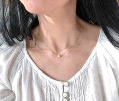 Heart Necklace | Mother's Day Minimalist Necklace