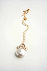 Coin Pearl Necklace | Bridal Necklace