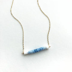 Blue Opal Ombre Necklace | Beach Necklace
