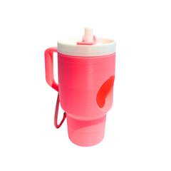 Tumbler Dog Waste Bag Holder: Brown