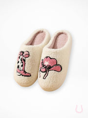 Cowgirl Chic Slippers: Women's 7-8