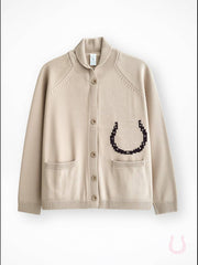 Equine Embrace Jacquard Sweater: Large