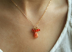 Sunstone Necklace | Colorful Necklace