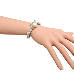Handmade Freshwater Pearl Necklace & Bracelet Matching Set