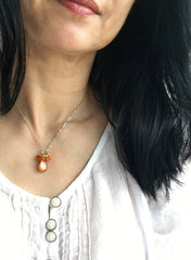 Sunstone Necklace | Colorful Necklace